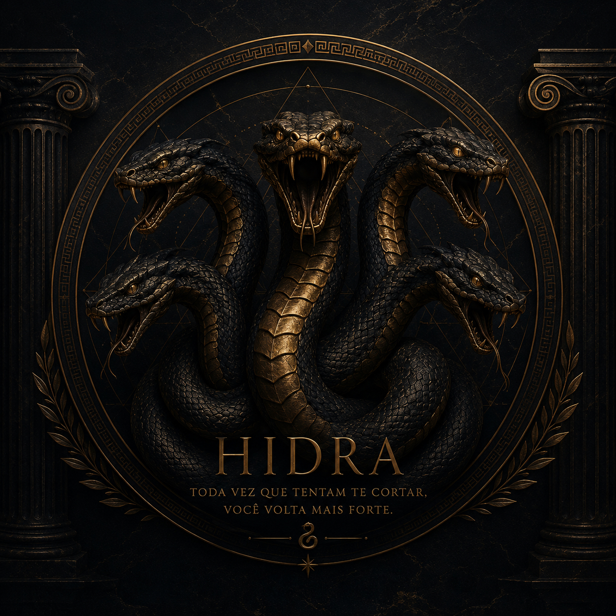 Hidra de Lerna — símbolo do método HIDRA